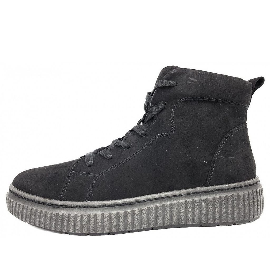 Jana Damenschuhe Stiefel Schnürer Stiefel Schwarz Freizeit, Schuhgröße:37 EU
