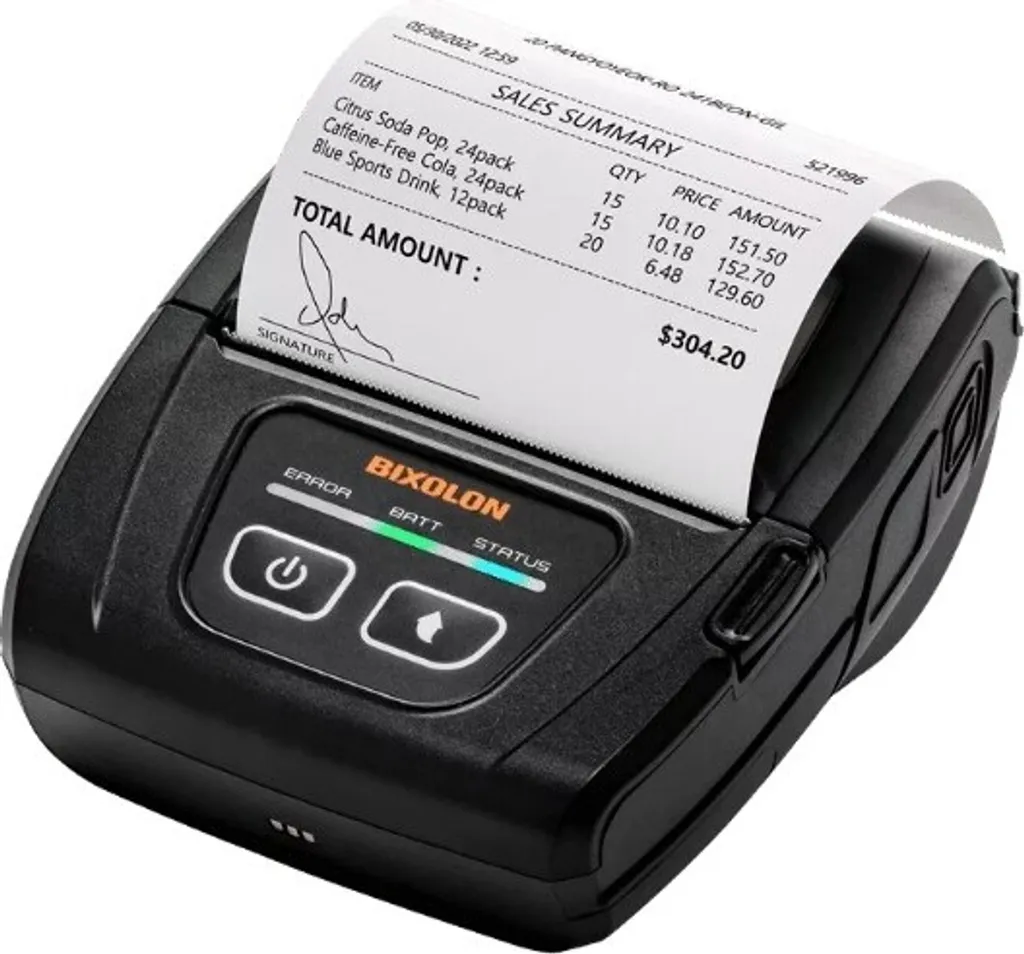 Imprimante Mobile BIXOLON SPP-C300 pour Livraison et Vente Nomade