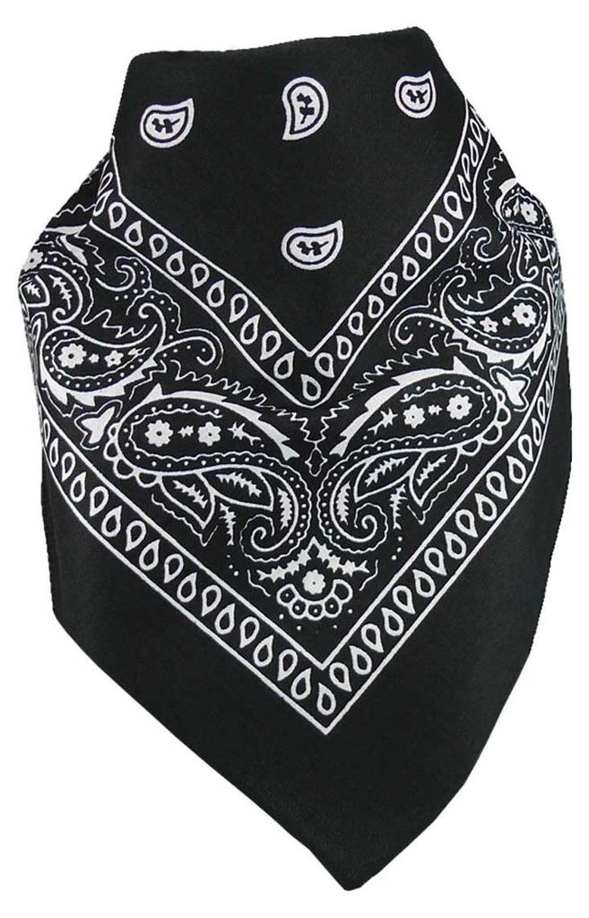 Bandana 100% Baumwolle 54x54 cm – Halstuch, Kopftuch, Produktbild 