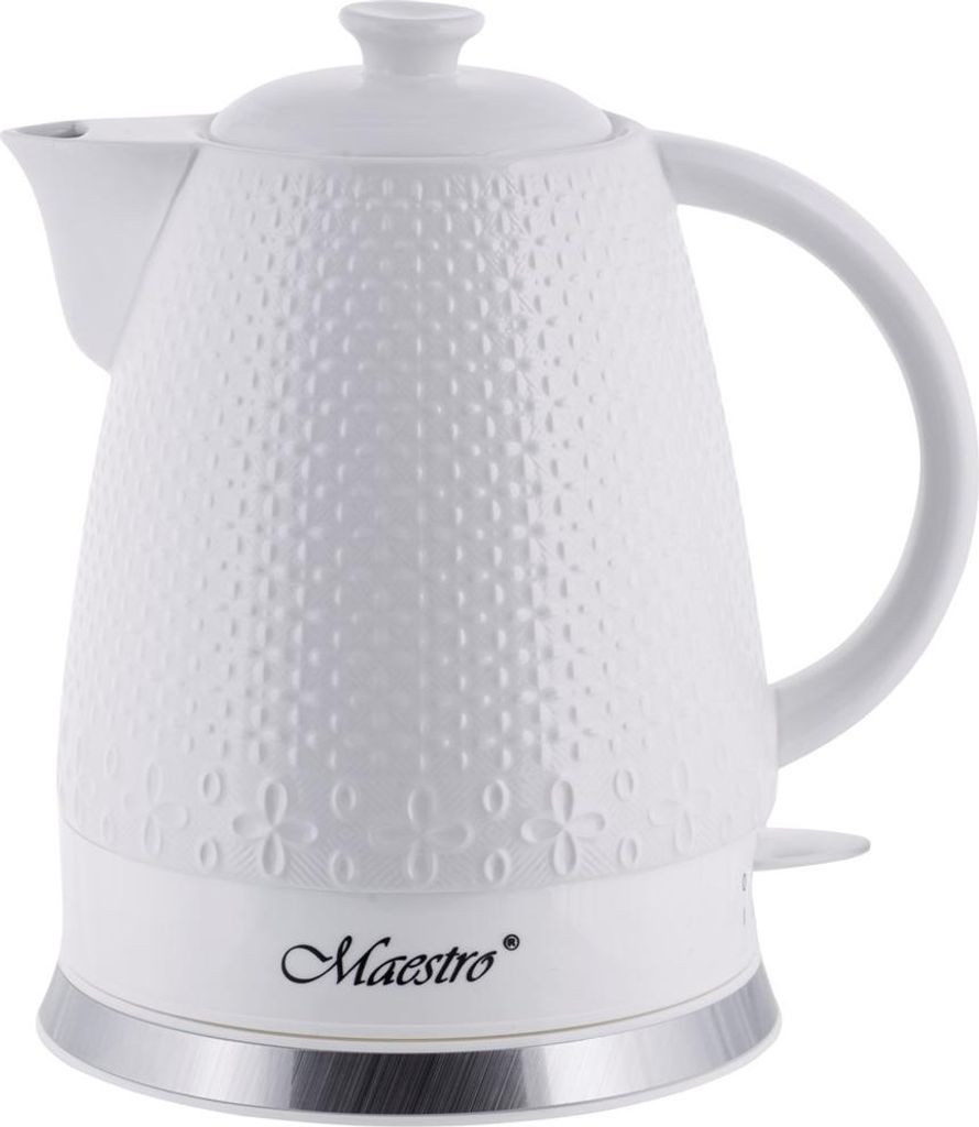 Maestro MR-073 Wasserkocher 1,2 l 1200 W Weiß Produktbild 