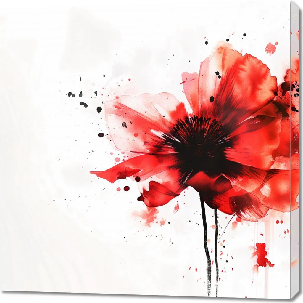 Quadro Astratto 90x90 cm Fluid Art: Arredamento Design Contemporaneo