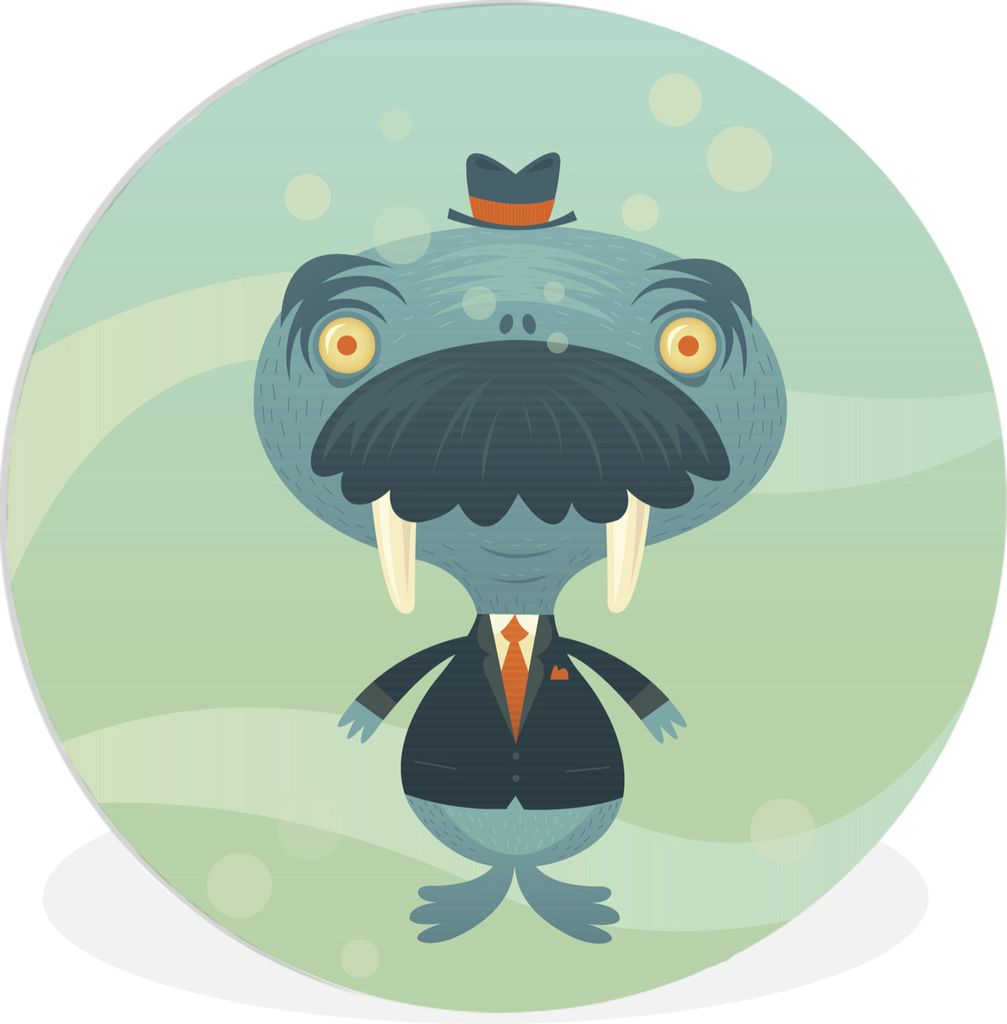 MuchoWow - Schlafzimmer - Bilder - Der Kreis - Kunst für die Wohnung - Plastik - Kunstdruck - Wandbild