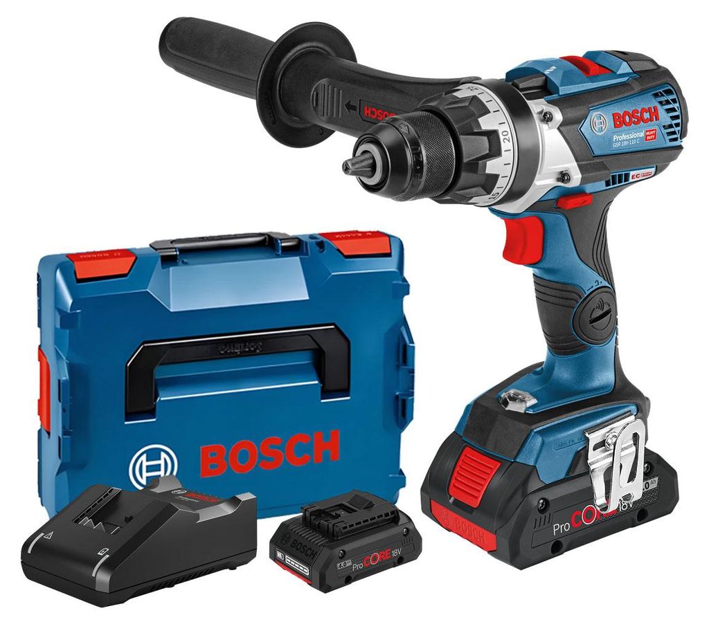 Perceuse-visseuse 18V GSR 18V-110 C + 2 batteries ProCORE Image du produit 
