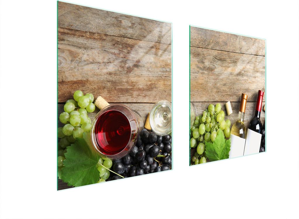 Glasschutzplatte Für Herd 85X52 Holz