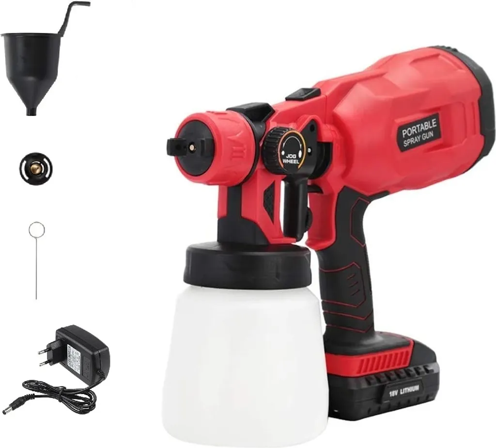 Pistolet peinture 20V : finissez vos travaux sans traces ni fatigue