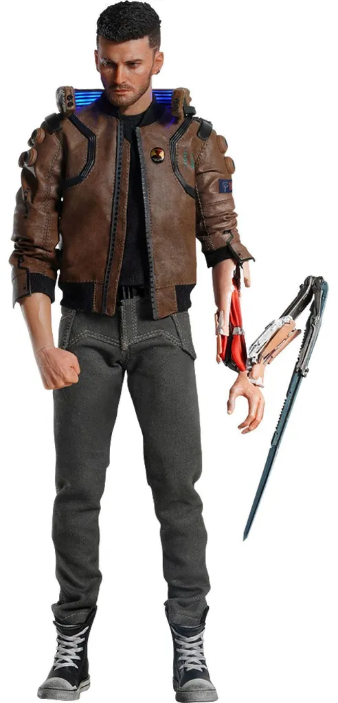 Figurine V Cyberpunk 2077 Grand Format 30 cm - Détails Ultra Réalistes