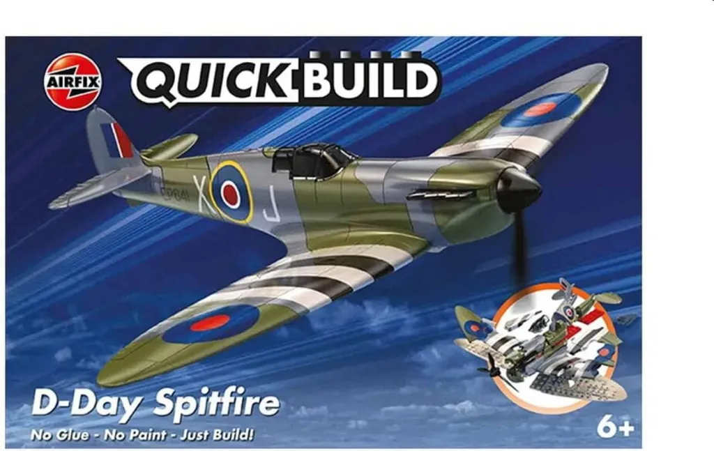 Maquette Spitfire D-Day Airfix Quickbuild assemblage facile sans kit - 3