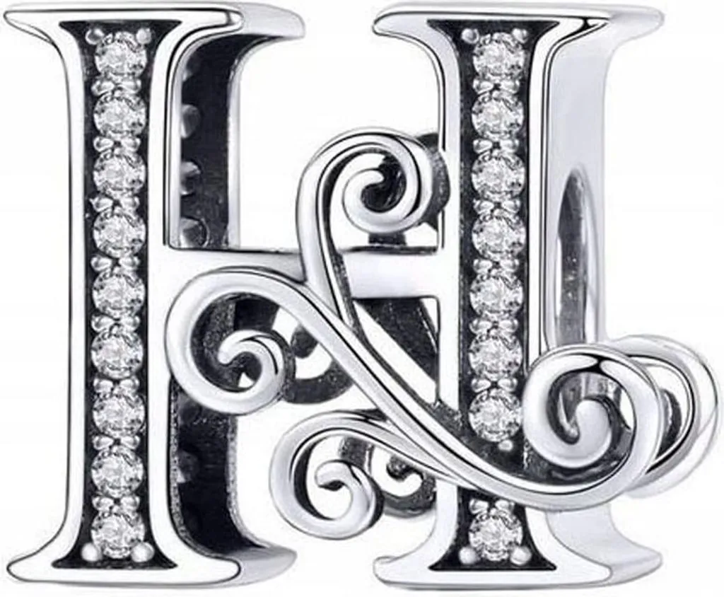 Offerta Ciondolo Pandora Lettera H - Argento 925 Prezzo Outlet