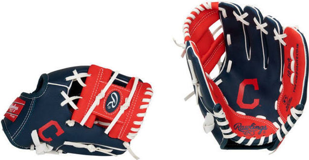 Rawlings MLB Logo Gloves LH 10 Inch Team Guardians Fanzone Artikel