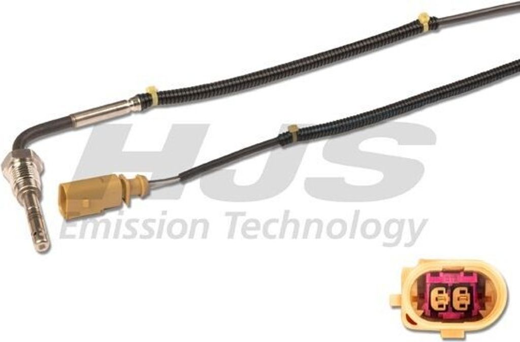 HJS 92 09 4263 Abgastemperatursensor für AUDI A6 Avant (4G5, 4GD, C7) M14x1.5 255mm