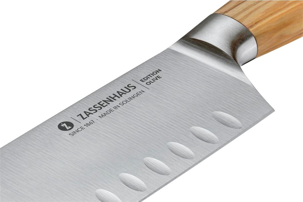 ZASSENHAUS Santokumesser 20cm Olive Produktbild 
