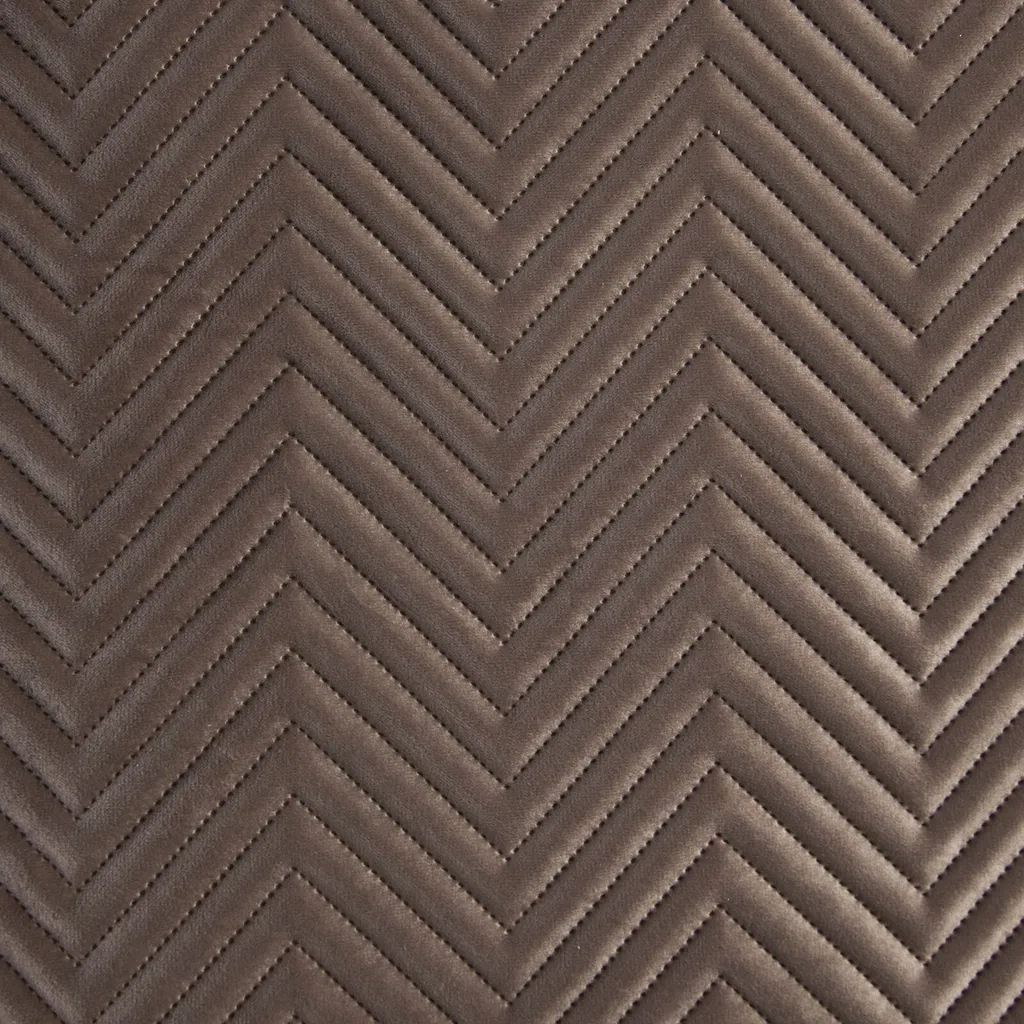 Couvre-lit gaufré Sofia Eurofirany 200x240 cm marron texture premium