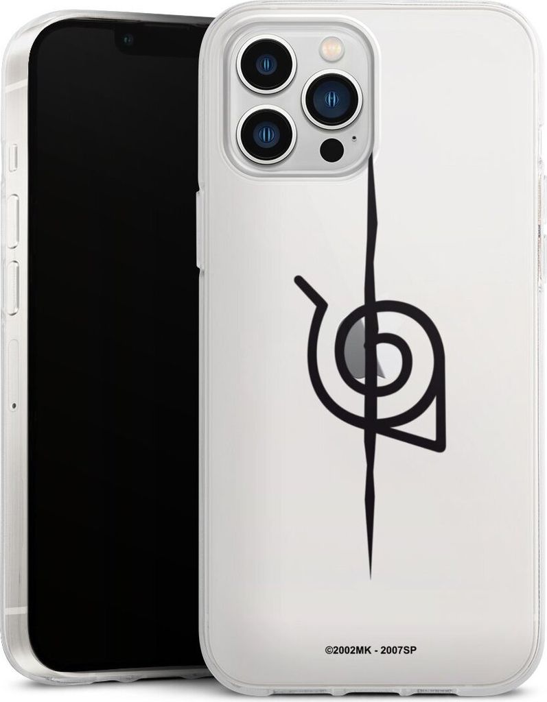 DeinDesign Handyhülle für Apple iPhone 13 Pro Max Silikon Hülle Case Smartphone Schutzhülle Naruto Shippuden Sasuke Konoha