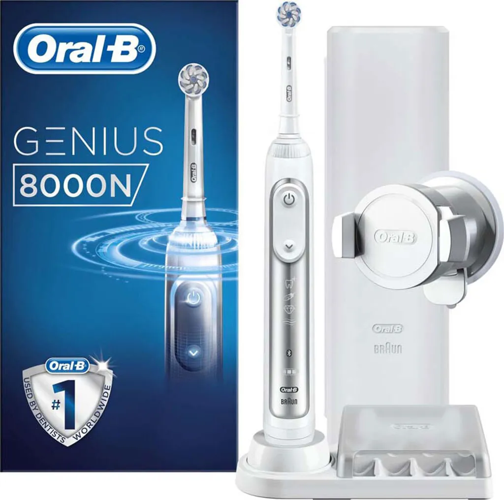 Brosse à dents électrique Oral-B Genius 8000N Technologie Oscillo-Rotative
