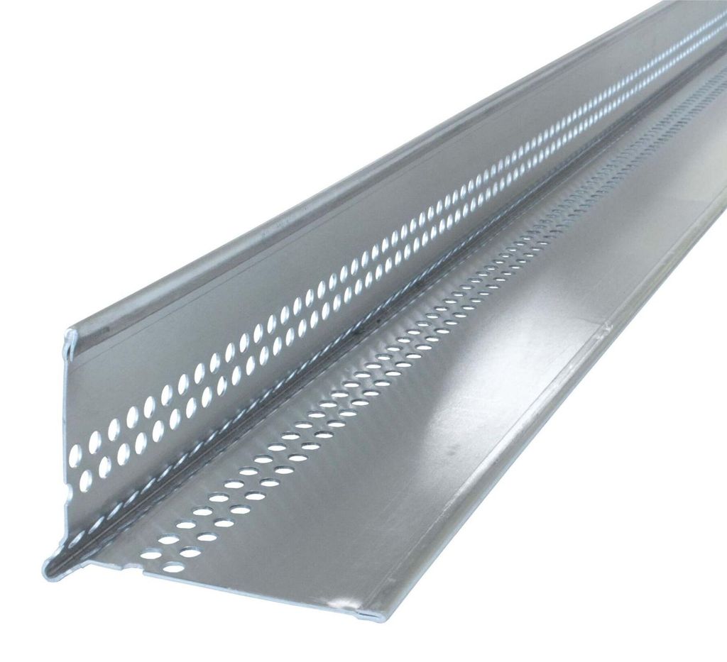 Fassadenprofile Kiesfangleiste Aluminium 250cm 50x70mm Produktbild 