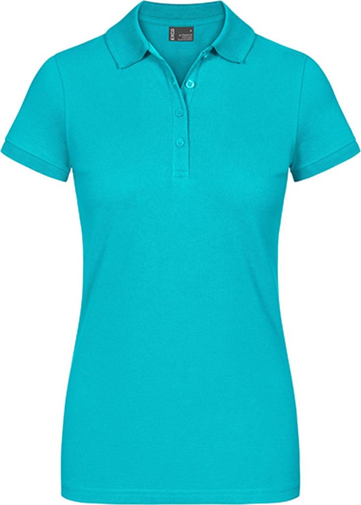 EXCD Poloshirt Damen, Jade, XL