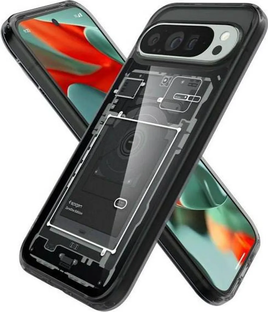 Protection Antichoc Google Pixel 9 Pro XL Coque Transparente Graphique