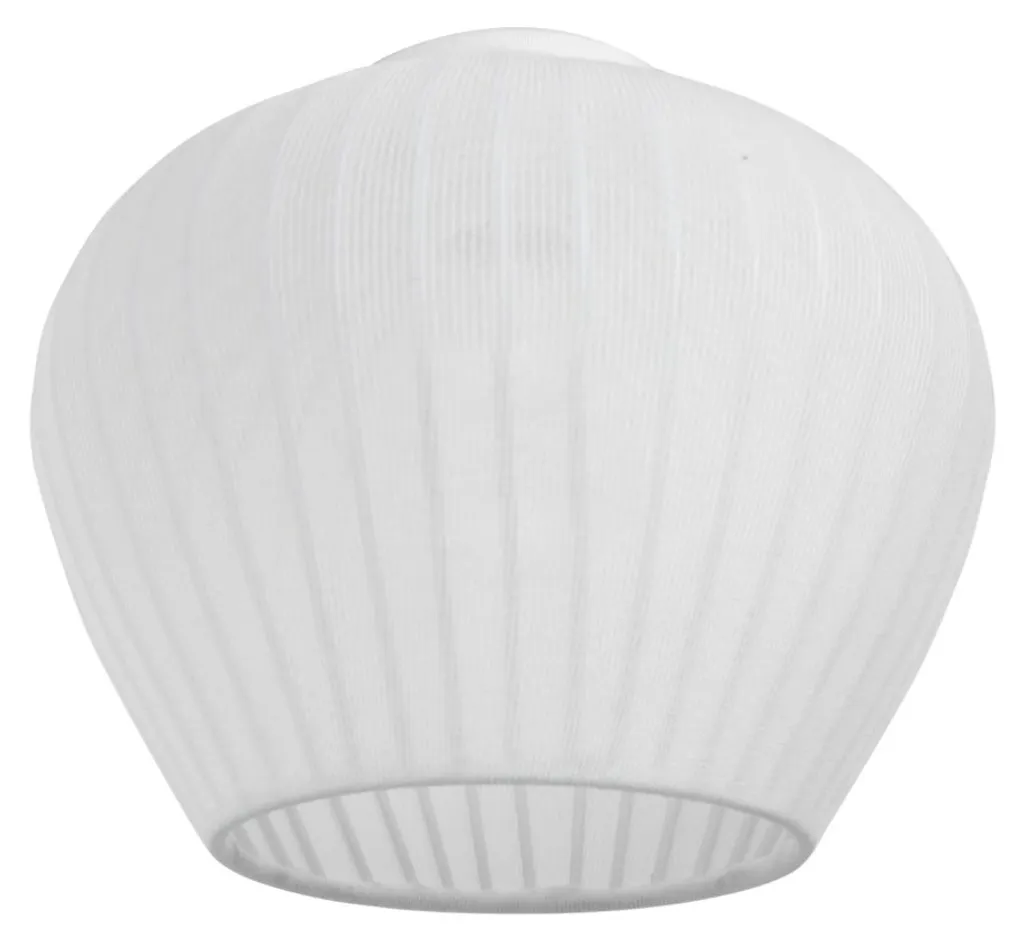 Abat-jour Blanc Textile Ø 17cm idéal pour Lampe de Chevet et Bureau