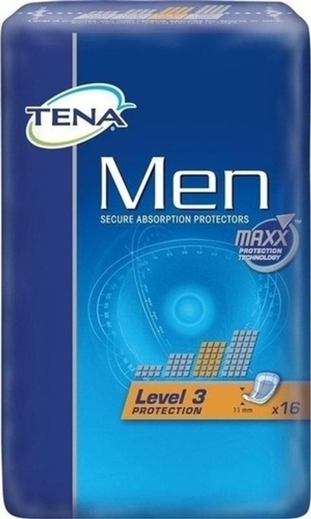 Tena Men Active Fit Level 3 inkontinenn vloky 16 ks Obrázok produktu 