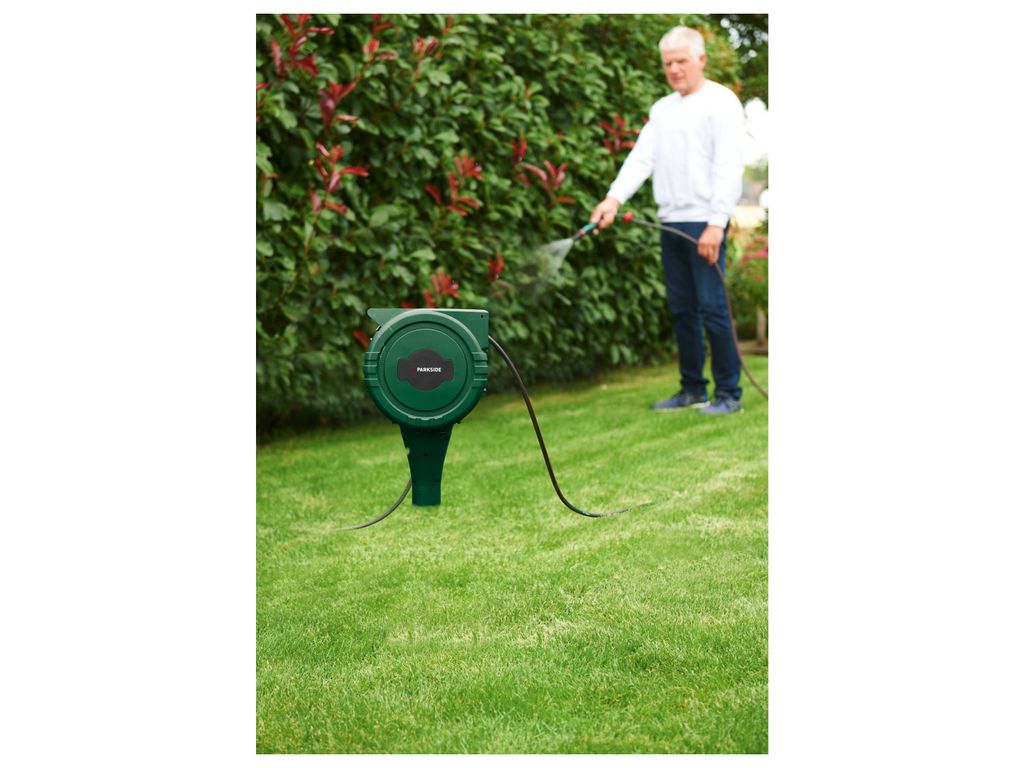 PARKSIDE® Erd-Schlauchaufroller, 25 m, 4 lagig Produktbild 2