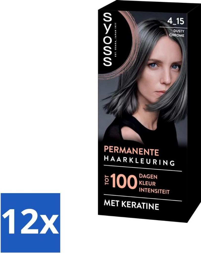 SYOSS - Kolor 4-15 Dusty Chrome - Farba do włosów - Zdjęcie produktu 