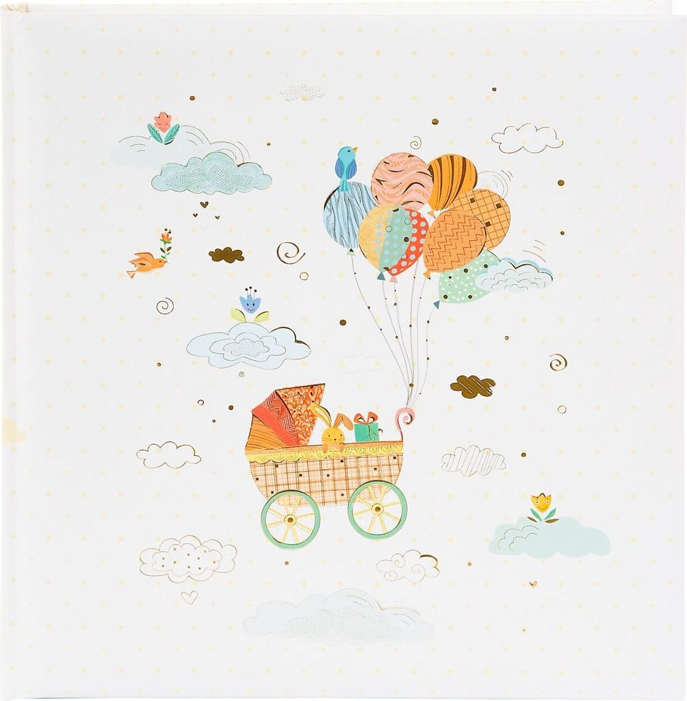 Goldbuch Babyalbum Heavenly 30x31 cm 60 weiße Seiten