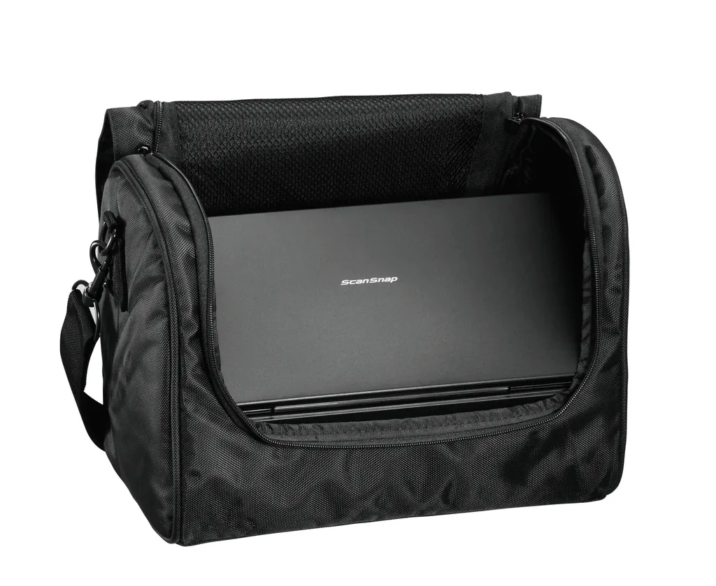 Sacoche de protection pour scanner Fujitsu iX500 iX1500 S1500 S500 en noir
