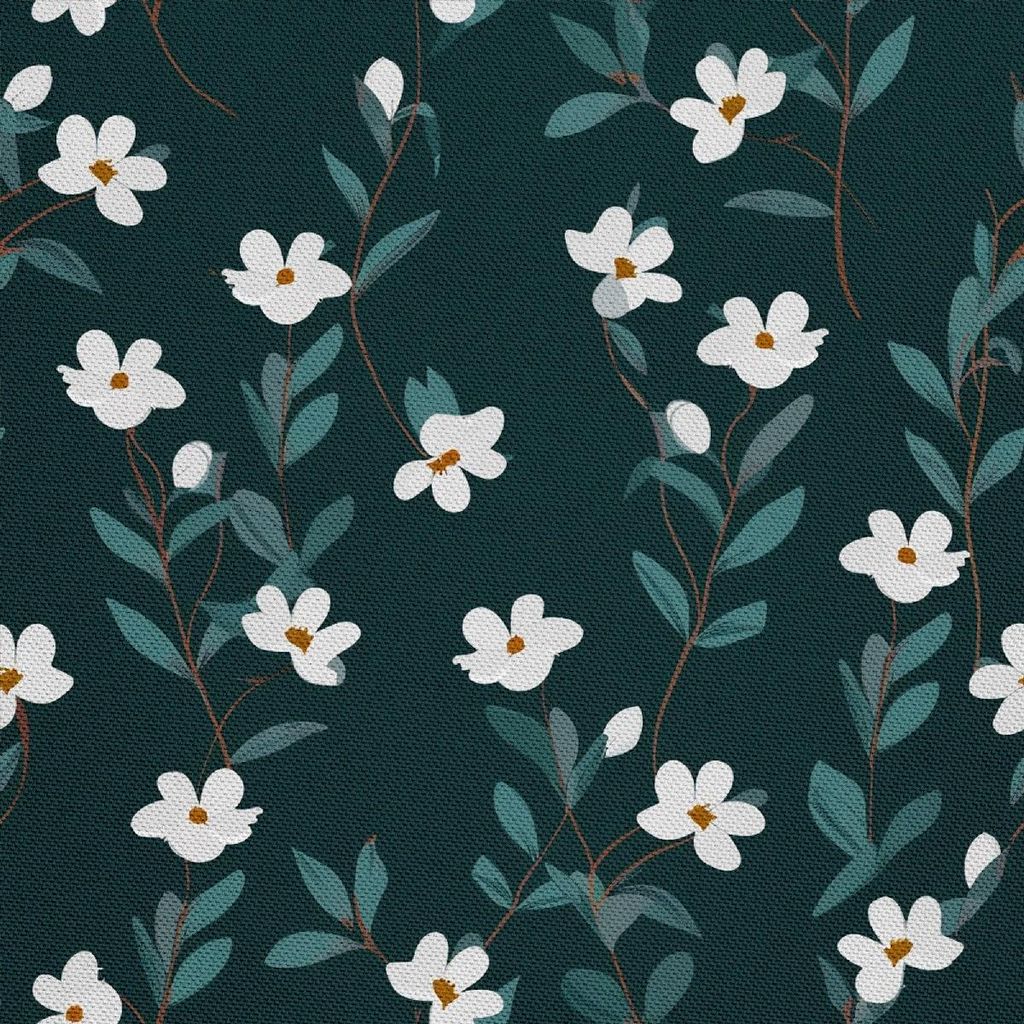 OUTDOOR DEKOSTOFFE OXFORD - Motiv Blumen I DX5399