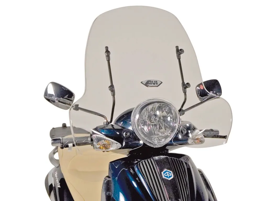 Pare-brise Protection Pluie et Vent pour Piaggio Beverly 500 et 400