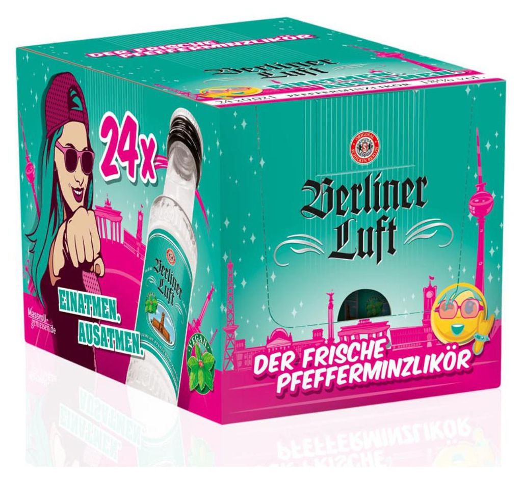 Berliner Luft Liqueur de menthe claire fraîche et vegan Image du produit 