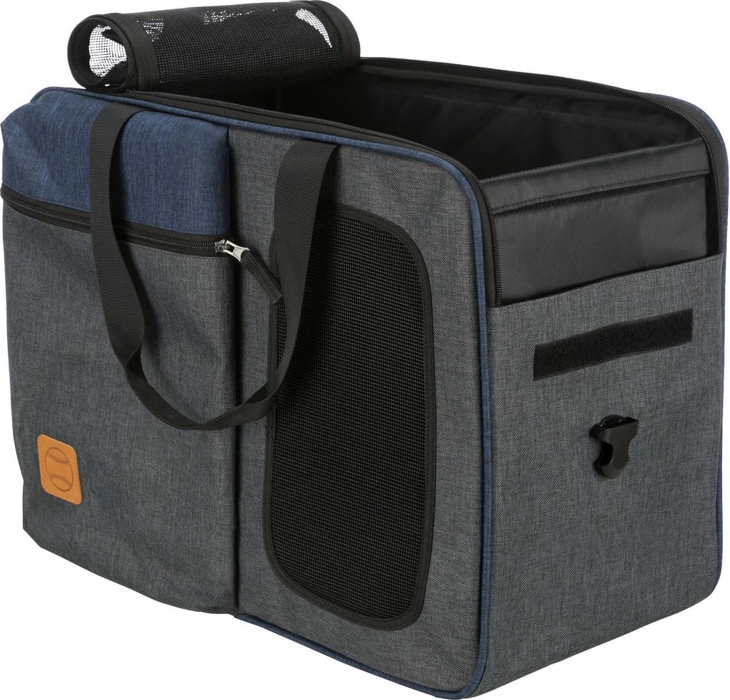 TRIXIE 2-in-1 Tragerucksack für Haustiere Tara Grau-Blau Produktbild 7