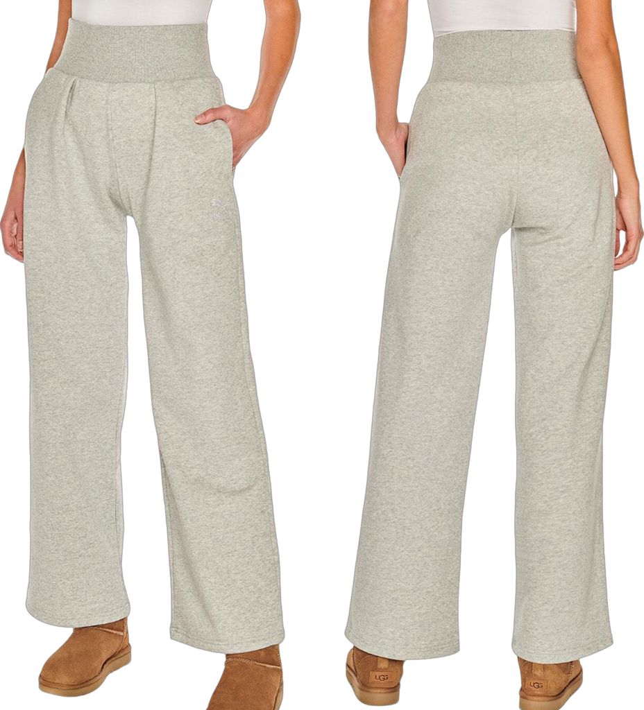 Puma Hose grau weites Bein hoch geschnitten 534293 04 XS