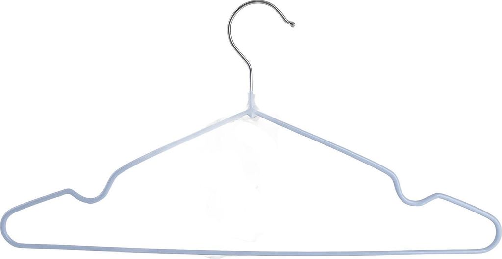 Kunststoff Kleiderbügel Rutschfeste spurlose Multifunktionsbügel Heavy Duty Dry Wet Clothes Hangers for Adults Suits Coats Pants Dress Clothes Blue