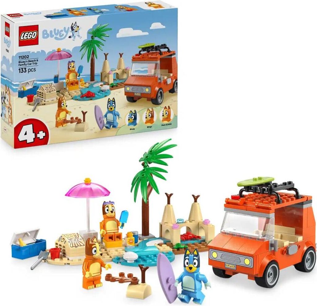 LEGO Bluey 11202 Bluey und die Familie des Himmels am Strand
