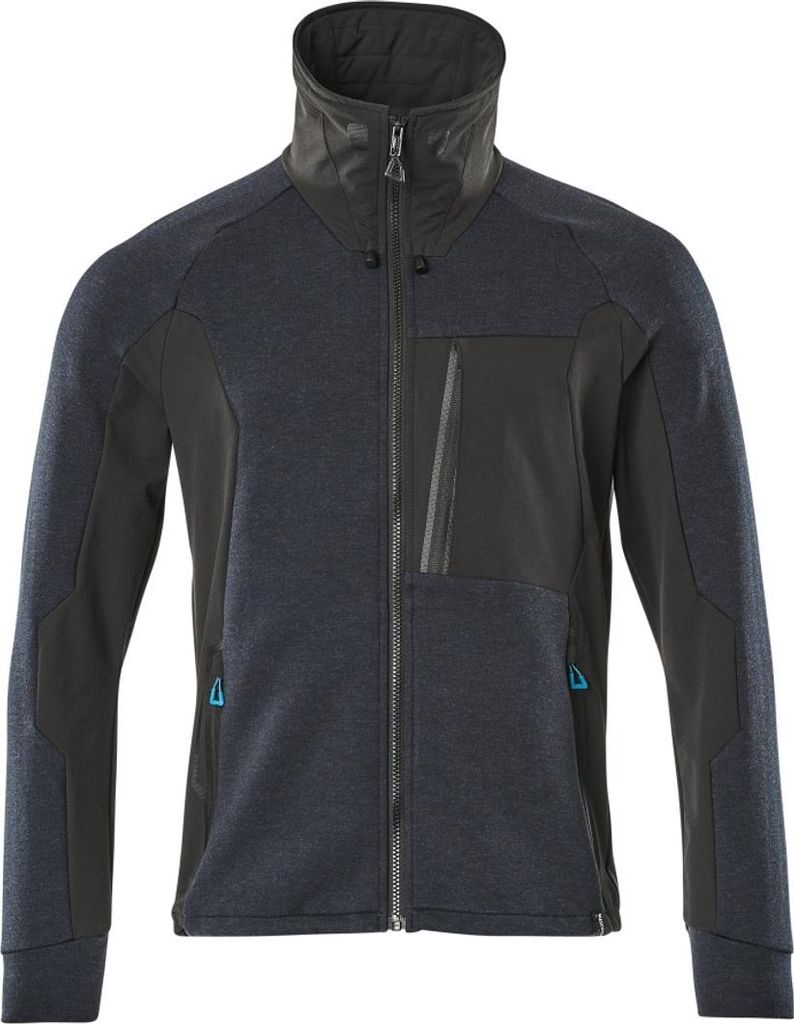 Mascot ADVANCED Sweatjacke Gr. S dunkelmarine/schwarz