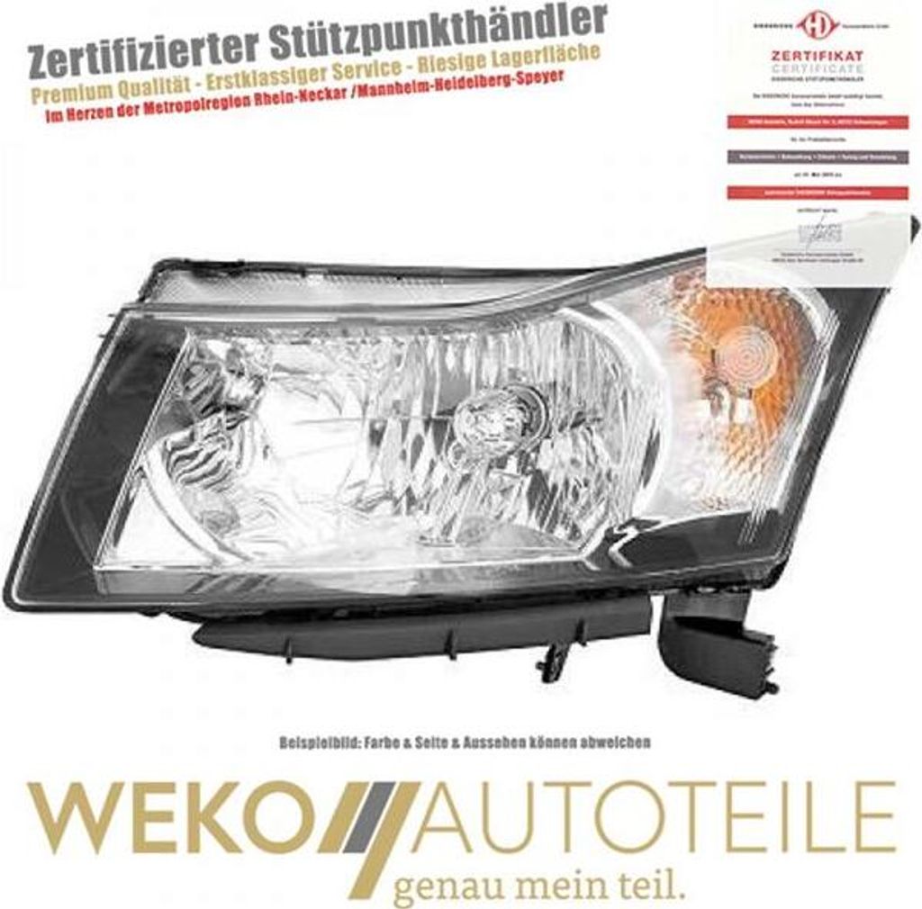 Scheinwerfer links DIEDERICHS 6913081 für CHEVROLET