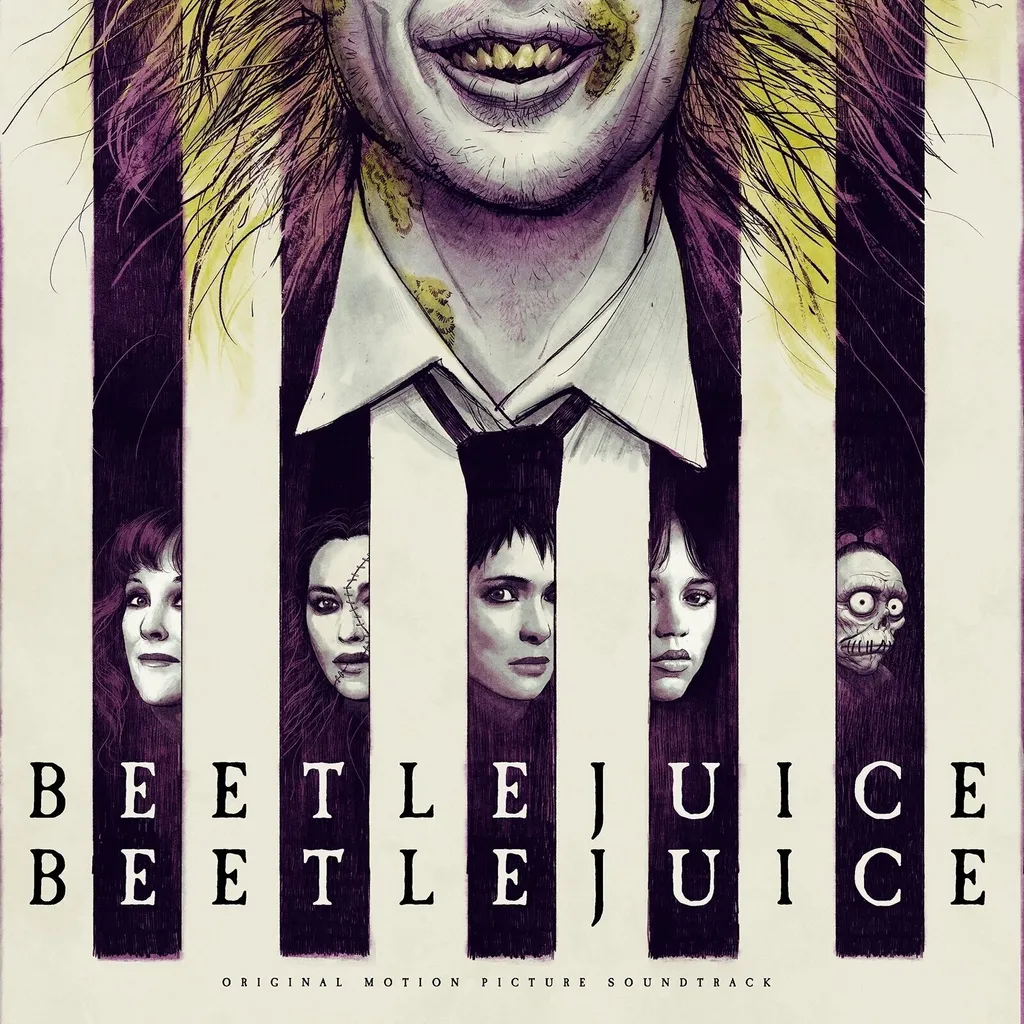 BO Beetlejuice Beetlejuice Double LP Vinyle Couleur Édition Collector
