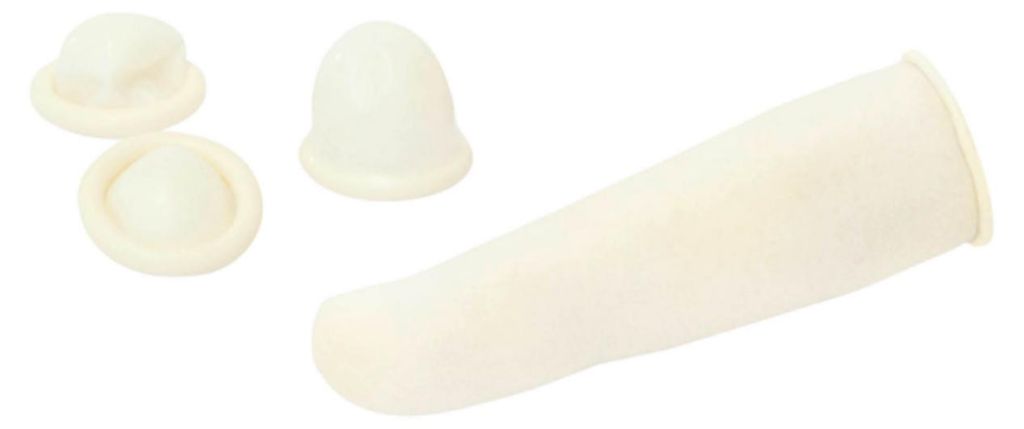 Flume Fingerlinge ungepudert, Größe S - 100 Stk. Packung Produktbild 