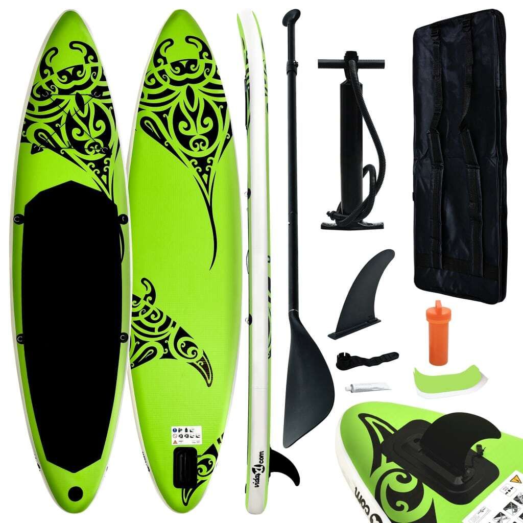 Vidaxl Stand Up Paddleboard Set aufblasbare 366x76x15 cm Produktbild 