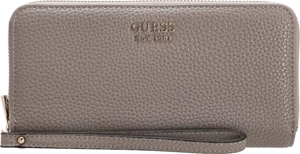 Portafoglio Guess Brenton 20,5cm Taupe Scuro - Must-have Accessori
