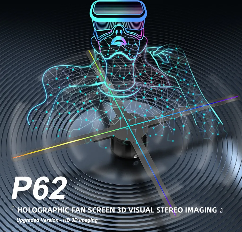 Projecteur Holographique 3D Haute Résolution 722 LED pour Vitrines de Magasin - 4
