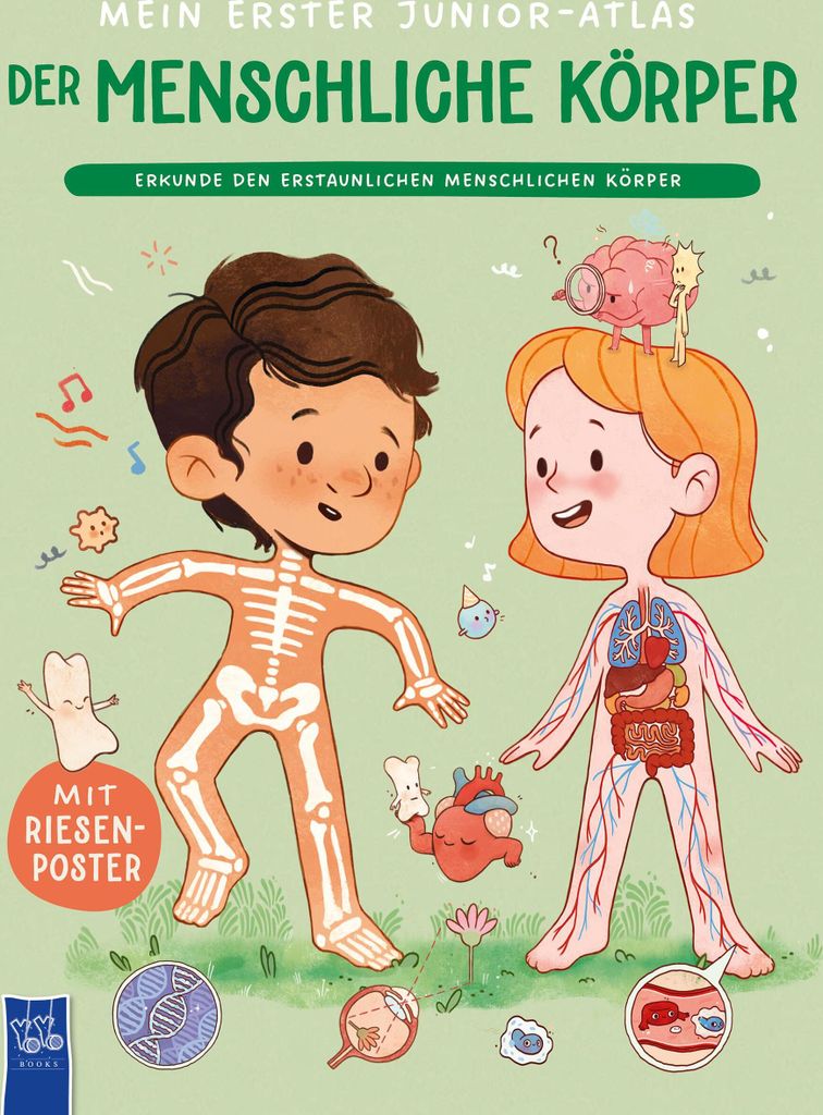 Mein erster Junior-Atlas: Der menschliche Körper