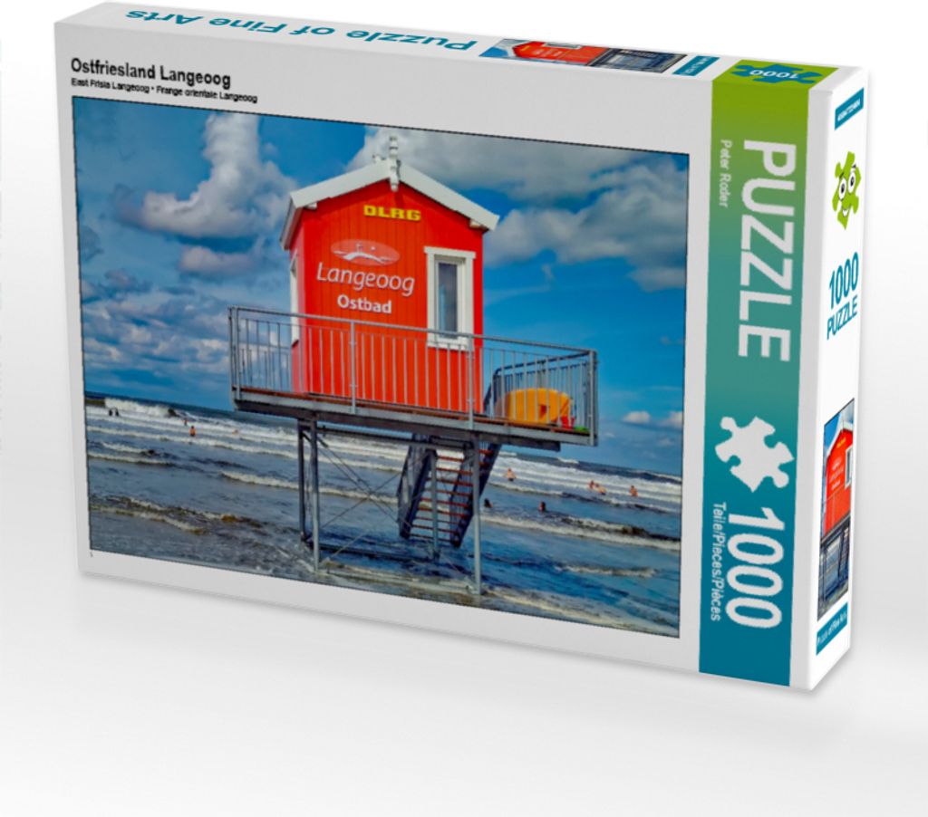 CALVENDO Puzzle Ostfriesland Langeoog 1000 Teile Puzzle quer | 1000 Teile Lege-Größe 64x48cm Foto-Puzzle für glückliche Stunden