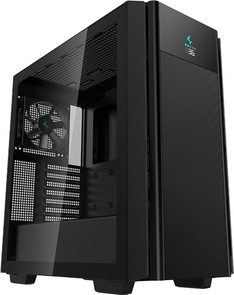 DEEPCOOL R-CH510-BKNSE1-G-1 ATX Semi-Tower Gehäuse Schwarz