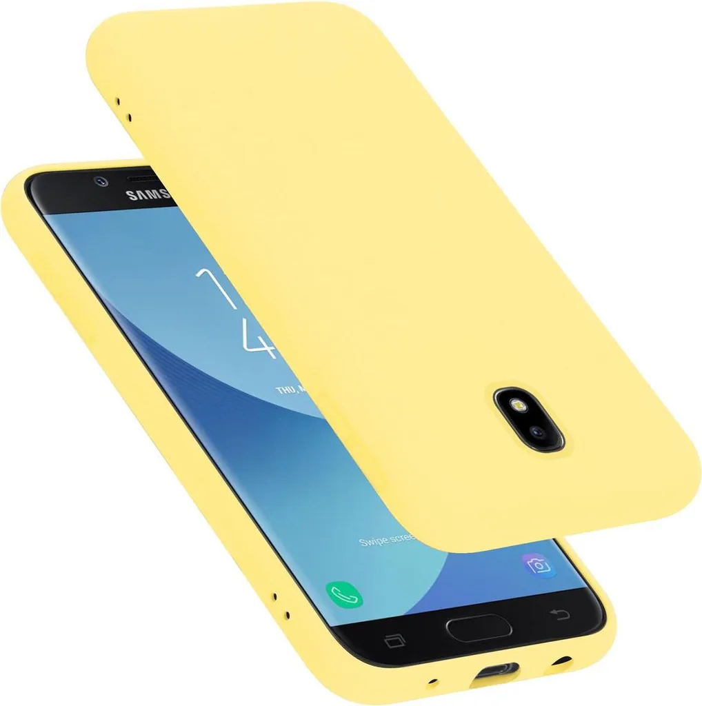 Cadorabo Custodia Protettiva per Samsung Galaxy J5 2017 Giallo TPU