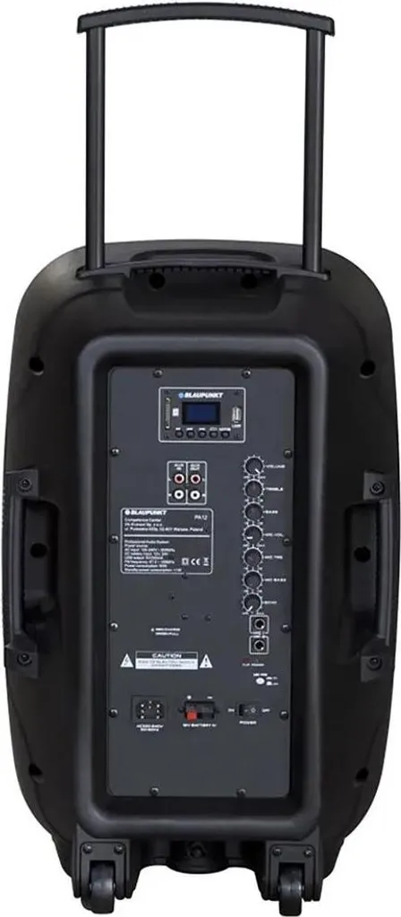 Enceinte de sonorisation active Blaupunkt PA12 portable 650W karaoké - 2