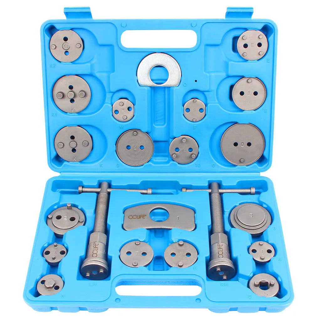 CCLIFE 22pcs Coffret de repousse piston de frein universel pour voiture