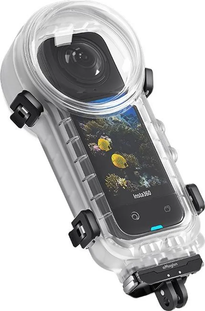 Boîtier de plongée invisible INF pour Insta360 X4 avec fixation rapide - 2