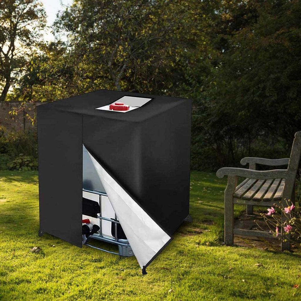 1000L IBC Container Abdeckung Wassertank Folie gegen Produktbild 7