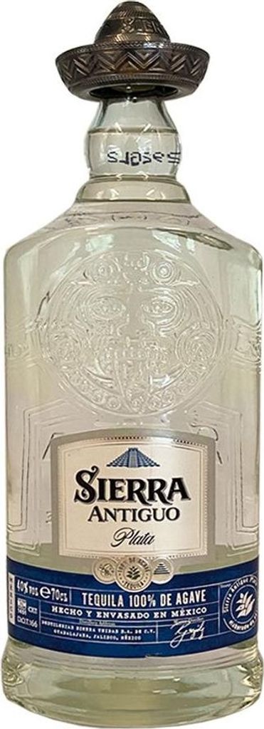 Sierra Tequila Antiguo Silver 100% Agave 0,7 litru Obrázek produktu 